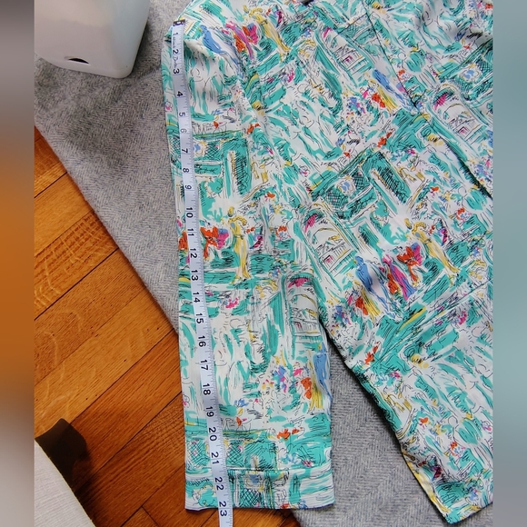 CeCe Green Abstract Print Jacket - Picture 5 of 10